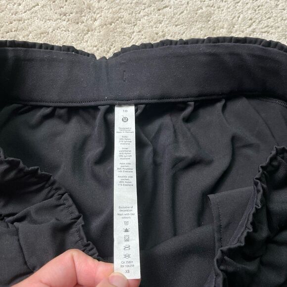 Lululemon Keep Moving Pant 7/8 High-Rise Black 10 - Picture 6 of 12